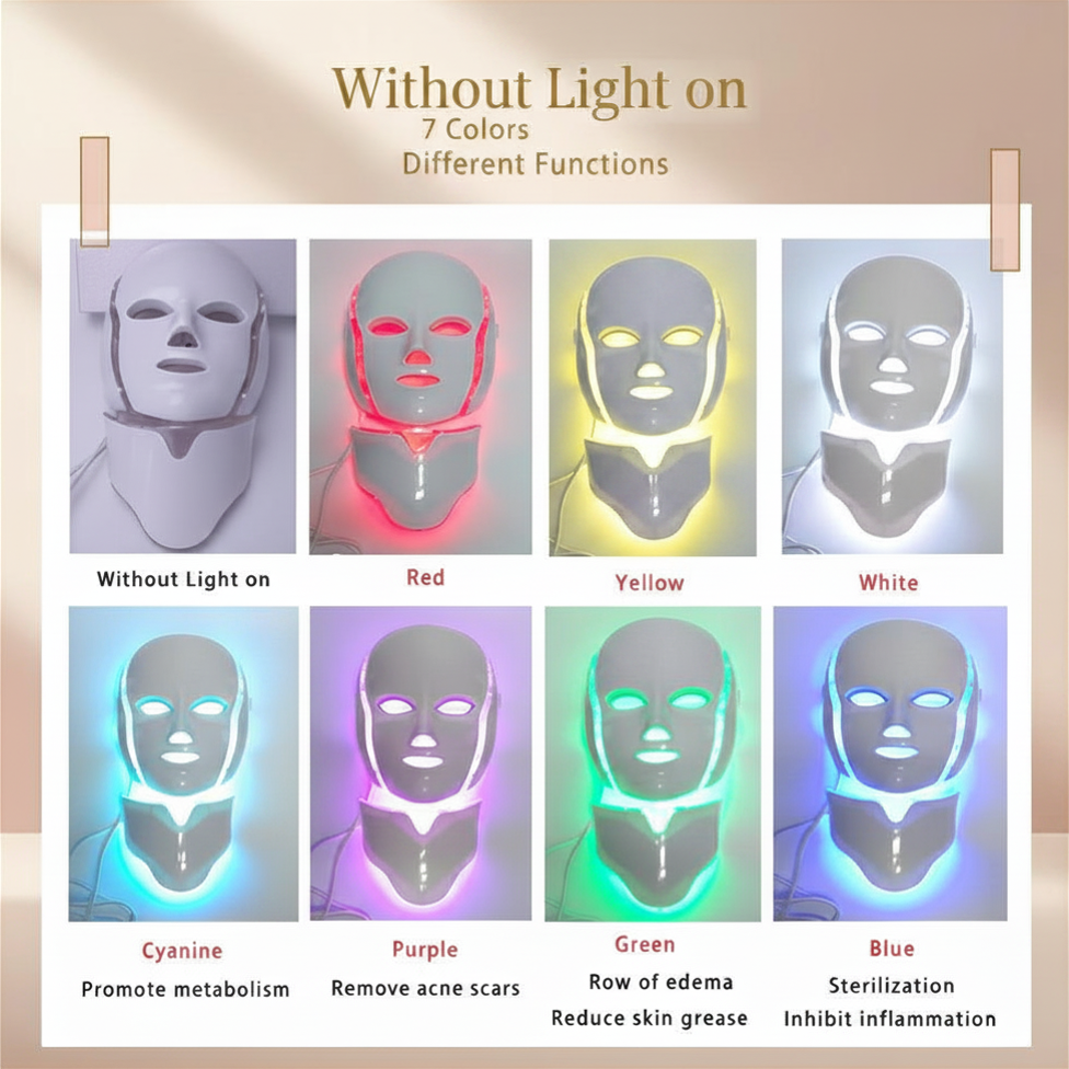 LumiVer multi-color LED light therapy facemask